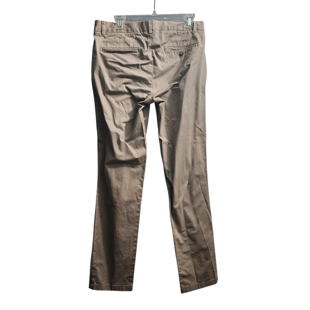 Vineyard Vines Breaker Pant Tan Cotton Stretch Slim Fit Chinos Womens‎ 32x32